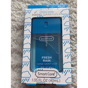 Smart Care Scented Hand Sanitizer Spray 1.35 Fl Oz Fresh Rain Hydrating NEW